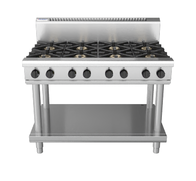 Waldorf 800 Series RN8800G-LS - 1200mm Gas Cooktop – Leg Stand