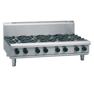 Waldorf 800 Series RNL8803G-B - 1200mm Gas Cooktop Low Back Version – Bench Model