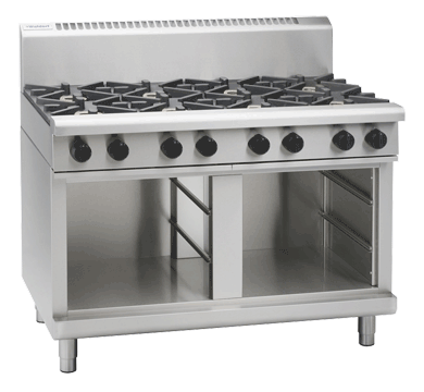 Waldorf 800 Series RNL8800G-CB - 1200mm Gas Cooktop Low Back Version – Cabinet Base