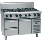 Waldorf 800 Series RNL8806G-RB - 1200mm Gas Cooktop Low Back Version – Refrigerated Base