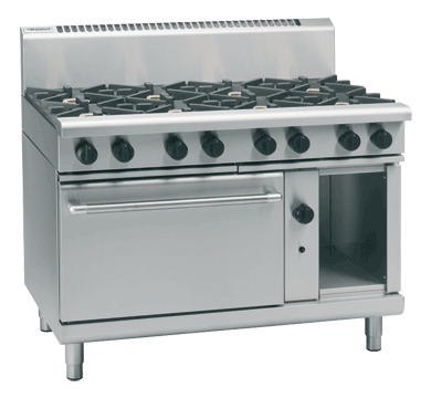 Waldorf 800 Series RNL8813G - 1200mm Gas Range Static Oven Low Back Version