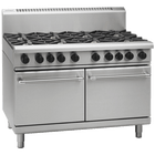 Waldorf 800 Series RNL8826G - 1200mm Gas Range Static Oven Low Back Version