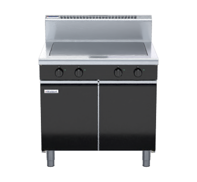Waldorf Bold RNB8104E-CD - 900mm Electric Solid Top - Cabinet Base