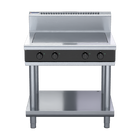Waldorf Bold RNB8104E-LS - 900mm Electric Solid Top - Leg Stand