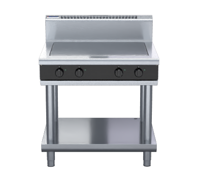 Waldorf Bold RNB8104E-LS - 900mm Electric Solid Top - Leg Stand