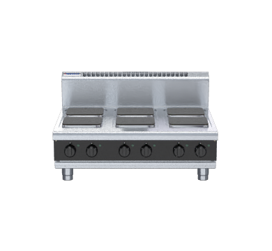Waldorf Bold RNB8600SE-B - 900mm Electric Cooktop Sealed Hobs - Bench Model