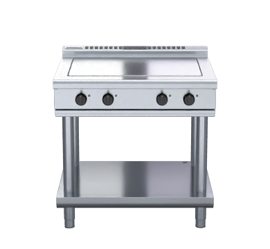Waldorf 800 Series RNL8104E-LS - 900mm Electric Solid Top Low Back Version - Leg Stand