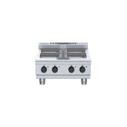 Waldorf 800 Series RNL8400SE-B- 600mm Electric Cooktop Sealed Hobs Low Back Version - Bench Model