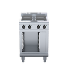 Waldorf 800 Series RNL8400SE-CB- 600mm Electric Cooktop Sealed Hobs Low Back Version - Cabinet Base