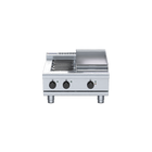 Waldorf 800 Series RNL8403E-B - 600mm Electric Cooktop Low Back Version – Bench Model