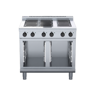 Waldorf 800 Series RNL8600E-CB - 900mm Electric Cooktop Low Back Version – Cabinet Base
