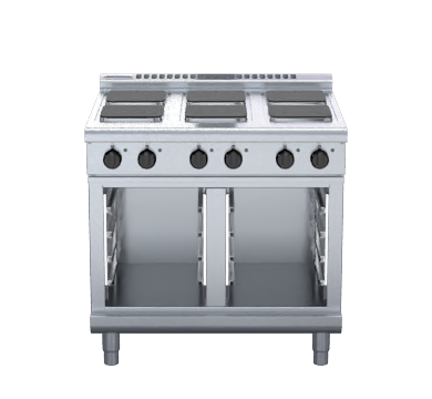 Waldorf 800 Series RNL8600SE-CB- 900mm Electric Cooktop Sealed Hobs Low Back Version - Cabinet Base