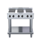 Waldorf 800 Series RNL8600SE-LS - 900mm Electric Cooktop Sealed Hobs Low Back Version - Leg Stand