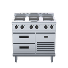 Waldorf 800 Series RNL8600SE-RB - 900mm Electric Cooktop Sealed Hobs Low Back Version - Refrigerated Base