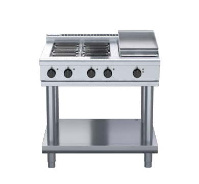 Waldorf 800 Series RNL8603E-LS - 900mm Electric Cooktop Low Back Version – Leg Stand