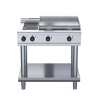 Waldorf 800 Series RNL8606E-LS - 900mm Electric Cooktop Low Back Version – Leg Stand