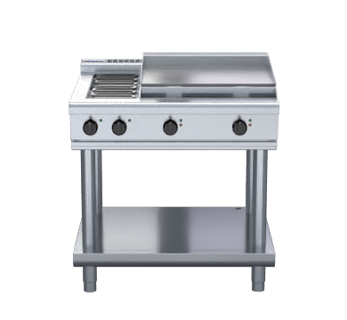 Waldorf 800 Series RNL8606E-LS - 900mm Electric Cooktop Low Back Version – Leg Stand