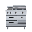 Waldorf 800 Series RNL8606E-RB - 900mm Electric Cooktop Low Back Version – Refrigerated Base
