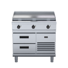 Waldorf 800 Series RNL8609E-RB - 900mm Electric Cooktop Low Back Version – Refrigerated Base
