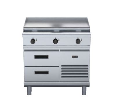 Waldorf 800 Series RNL8609E-RB - 900mm Electric Cooktop Low Back Version – Refrigerated Base