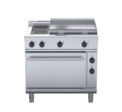 Waldorf 800 Series RNL8616EC - 900mm Electric Range Convection Oven Low Back Version