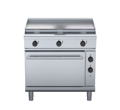 Waldorf 800 Series RNL8619E - 900mm Electric Range Static Oven Low Back Version