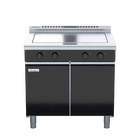 Waldorf Bold RNL8140E-CB - 900mm Electric Solid Top Low Back Version - Cabinet Base