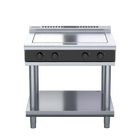 Waldorf Bold RNL8140E-LS - 900mm Electric Solid Top Low Back Version - Leg Stand