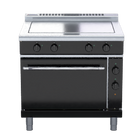 Waldorf bold RNLB8114EC - 900mm Electric Solid Top Convection Oven Range Low Back Version