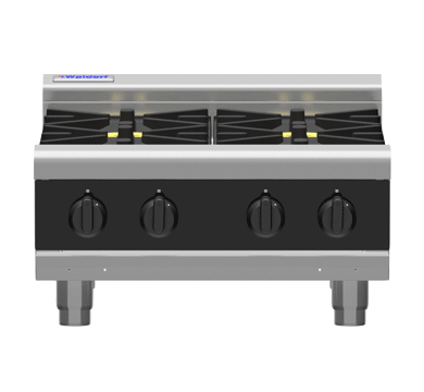 Waldorf Bold RNLB8406G-B - 600mm Gas Cooktop Low Back Version - Bench Model
