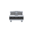 Waldorf Bold RNLB8400SE-B - 600mm Electric Cooktop Sealed Hobs Low Back Version - Bench Model