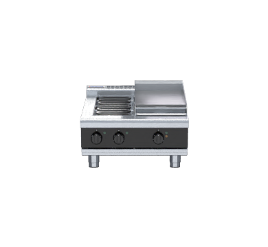 Waldorf Bold RNLB8403E-B - 600mm Electric Cooktop Low Back Version - Bench Model