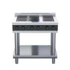 Waldorf Bold RNLB8600E-LS - 900mm Electric Cooktop Low Back Version - Leg Stand