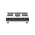 Waldorf Bold RNLB8600SE-B - 900mm Electric Cooktop Sealed Hobs Low Back Version - Bench Model