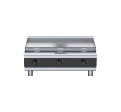 Waldorf Bold RNLB8609E-B - 900mm Electric Cooktop Low Back Version - Bench Model