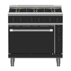 Waldorf Bold RNLB8619GE - 900mm Gas Range Electric Static Oven Low Back Version
