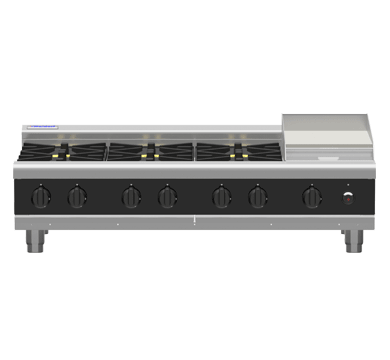 Waldorf Bold RNB8806G-B - 1200mm Gas Cooktop - Bench Model