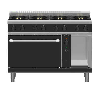 Waldorf Bold RNLB8816GC - 1200mm Gas Range Convection Oven Low Back Version