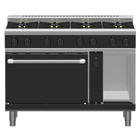 Waldorf Bold RNLB8810GEC - 1200mm Gas Range Electric Convection Oven Low Back Version
