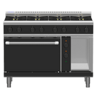 Waldorf Bold RNLB8816GE - 1200mm Gas Range Electric Static Oven Low Back Version