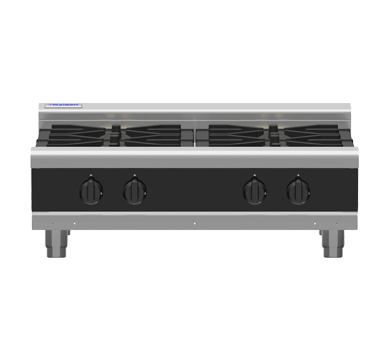 Waldorf Bold RNLB8900G-B - 900mm Gas Cooktop Low Back Version - Bench Model
