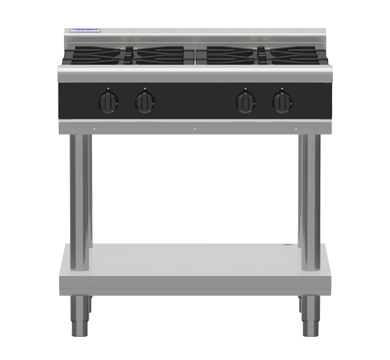 Waldorf Bold RNB8900G-LS - 900mm Gas Cooktop - Leg Stand