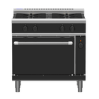 Waldorf Bold RNLB8910GEC - 900mm Gas Range Electric Convection Oven Low Back Version