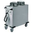 Rieber RRV-H2-190-320 - 55kgs Mobile Tubular Dispenser (Round) - Static Heating