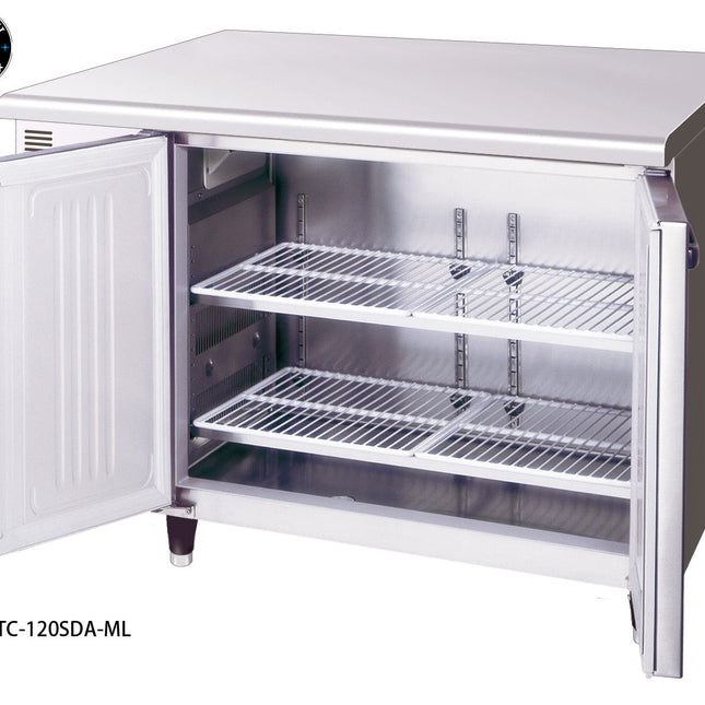 Hoshizaki Pillarless 2 Door Underbench Fridge - 1200mmWx700mmD