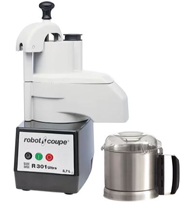 Robot Coupe R301 Ultra Food Processor Cutter/Vegetable Slicer 3.7L stainless steel bowl