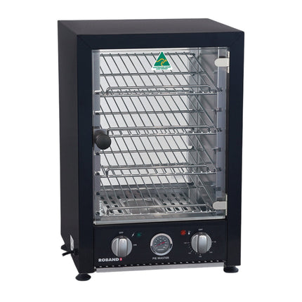 Roband Black Pie Master Pie & Food Warmer - 25 Pies - RB-PMB25L - Main Image