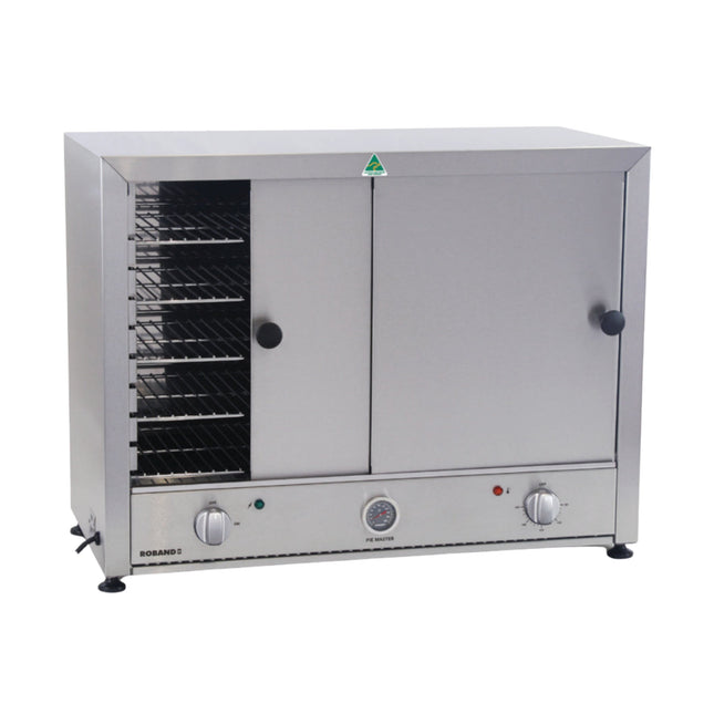 Roband Pie and Food Warmer Stainless Steel Door and Back - 100 Pies - RB-PM100S - Main Image