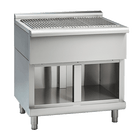 Waldorf 800 Series SFL8900-CB - 900mm Solid Fuel Grill - Low Back Version - Cabinet Base