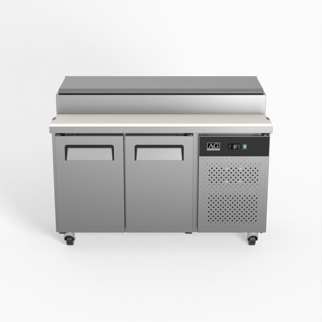 AG Equipment SH2000-700 salad/noodle/sandwich prep bar fridge — front view